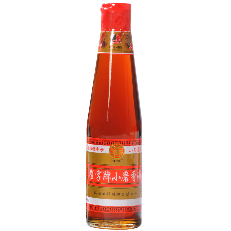 崔字牌小磨纯芝麻香油448ml